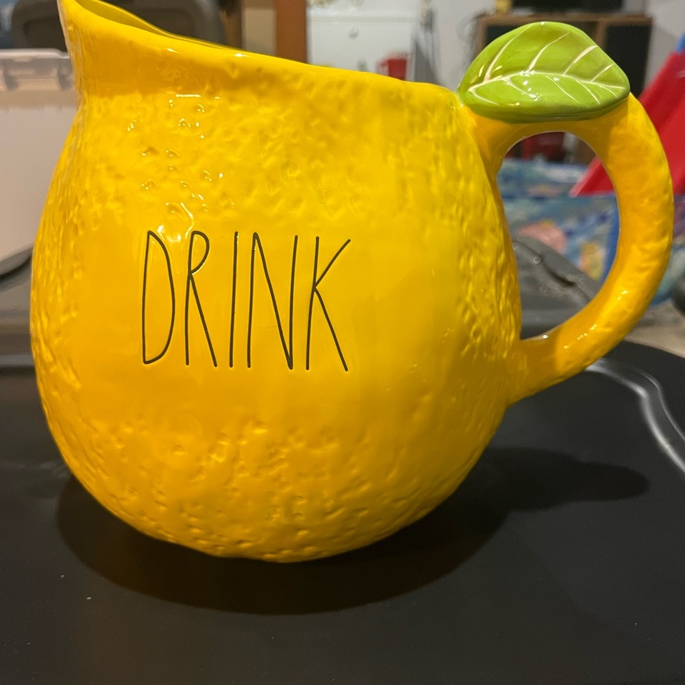 Rare Lemon Rae Dunn Pitcher
